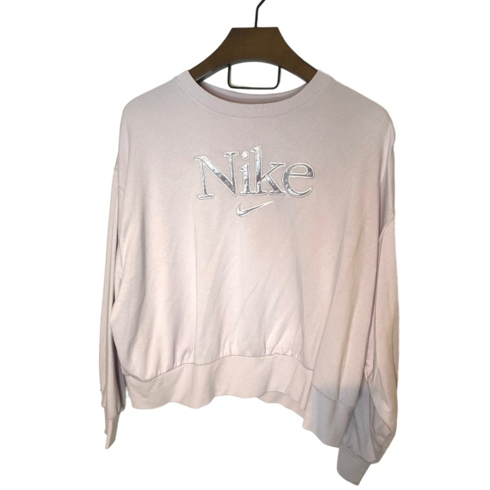 Nike plus size Femme cropped sweatshirt